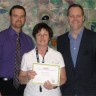 Mme Anna Leduc, enseignante à l’école de l’Envolée remporte une bourse de 1 000 $ de Metro Inc.