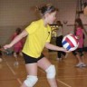 Mini-volleyball à De Mortagne pour les élèves du primaire