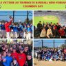 Victoire au tournoi de baseball new-yorkais de Columbus Day
