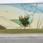 Dévoilement d’une fresque géante à l’école secondaire Ozias-Leduc