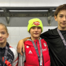 Trois patineurs de vitesse de l’école secondaire De Mortagne débutent leur saison avec brio!