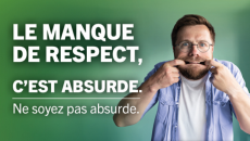 Lancement d’une campagne de sensibilisation au respect à saveur humoristique