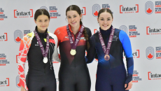 L’école De Mortagne se démarque lors des Championnats canadiens de patinage de vitesse courte piste