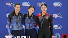 Beau début de saison en patinage de vitesse pour Audrey Roussel