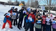 Une marche d’ouverture olympique pour lancer le Carnaval d’hiver de l’école Du Moulin
