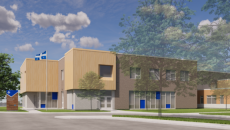 Début des travaux pour la reconstruction d’une partie de l’école des Trois-Temps