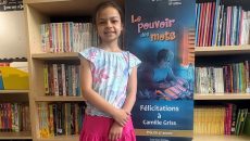 Une grande gagnante du concours d&rsquo;écriture 2026 à l&rsquo;école Saint-Mathieu